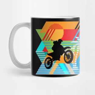 Dirt Bike Vintage Design Mug